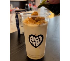 今日咖啡：卡美罗抹茶拿铁